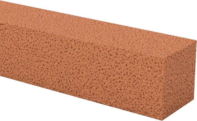 Parlatma Taşı, EDM Ölçeği için, 1200 Kum, 5/32" Düz Kare