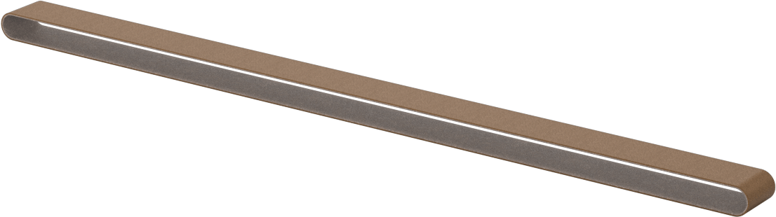 Naylon Örgü Yastıklı Zımpara Bandı, Kaba Sınıf, 1/2“ Genişlik x 18” Uzunluk