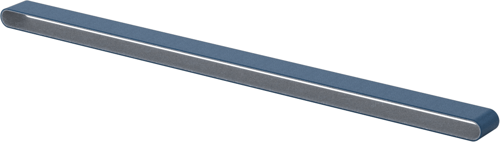 Naylon Örgü Yastıklı Zımpara Bandı, Çok İnce Sınıf, 3/8“ Genişlik x 13” Uzunluk