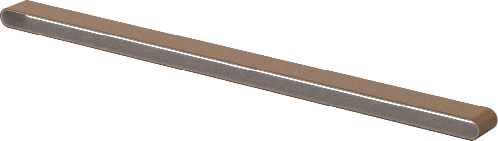 Naylon Örgü Yastıklı Zımpara Bandı, Kaba Sınıf, 3/8“ Genişlik x 13” Uzunluk