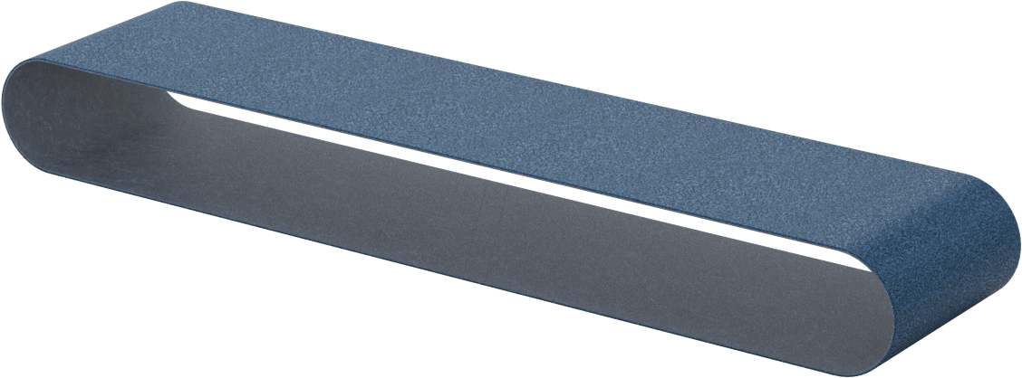 Naylon Örgü Yastıklı Zımpara Bandı, Çok İnce Sınıf, 2“ Genişlik x 18-15/16” Uzunluk