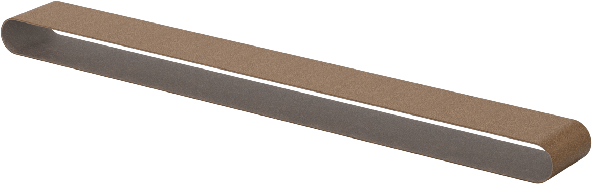 Naylon Örgü Yastıklı Zımpara Bandı, Kaba Sınıf, 1-1/8“ Genişlik x 21” Uzunluk