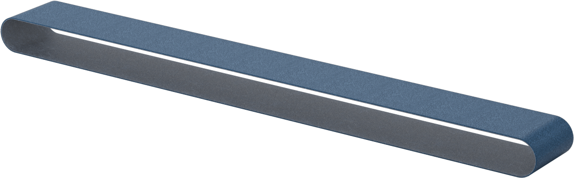 Naylon Örgü Yastıklı Zımpara Bandı, Çok İnce Sınıf, 1-1/8“ Genişlik x 21” Uzunluk