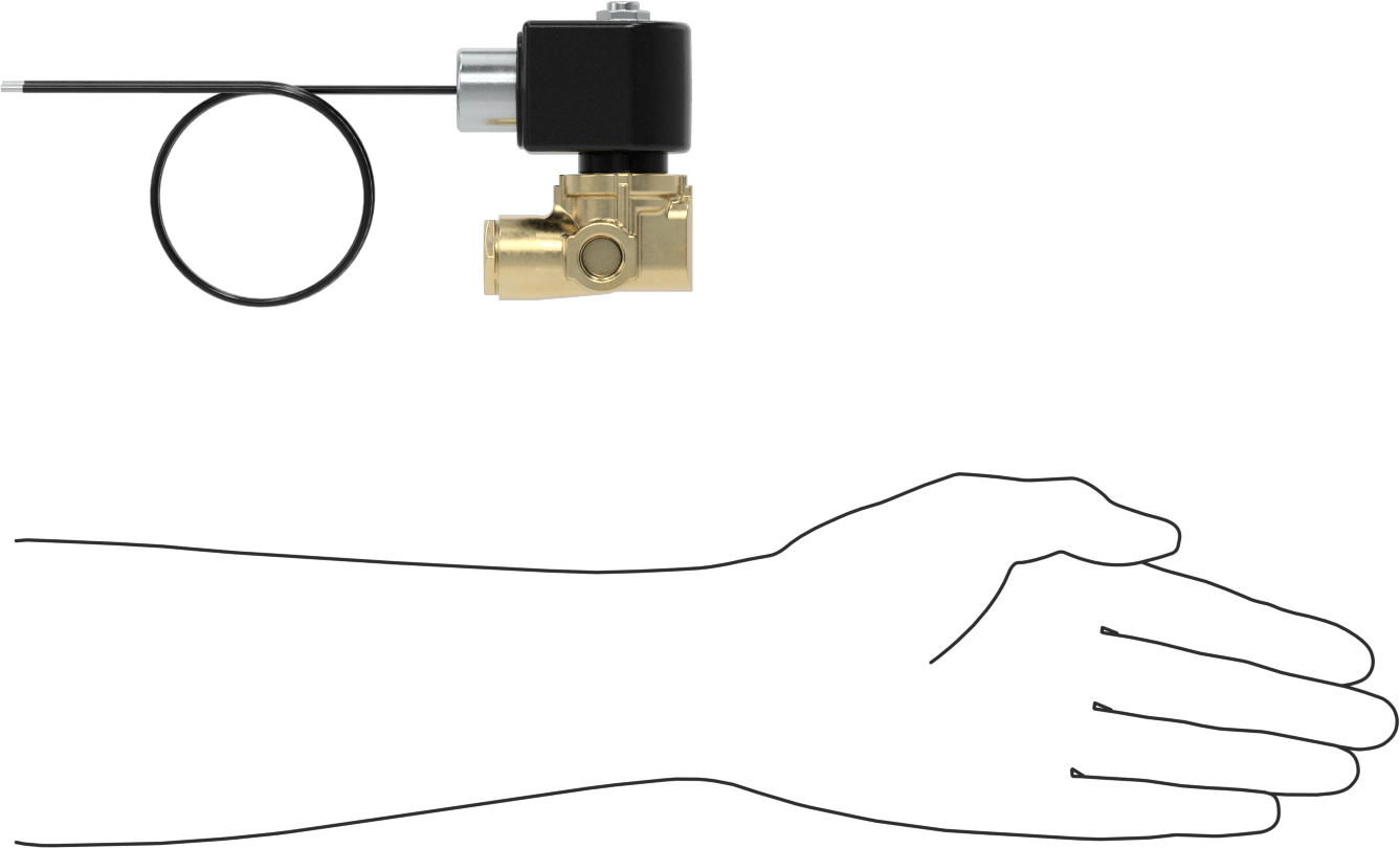 Yakıt için Solenoid Valf, 1/4 NPT Dişi