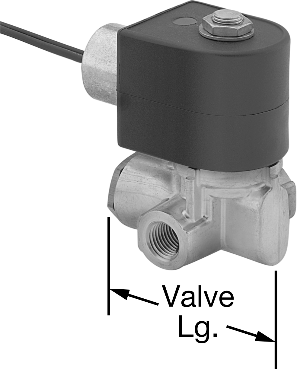 Yakıt için Solenoid Valf, 3/8 NPT Dişi
