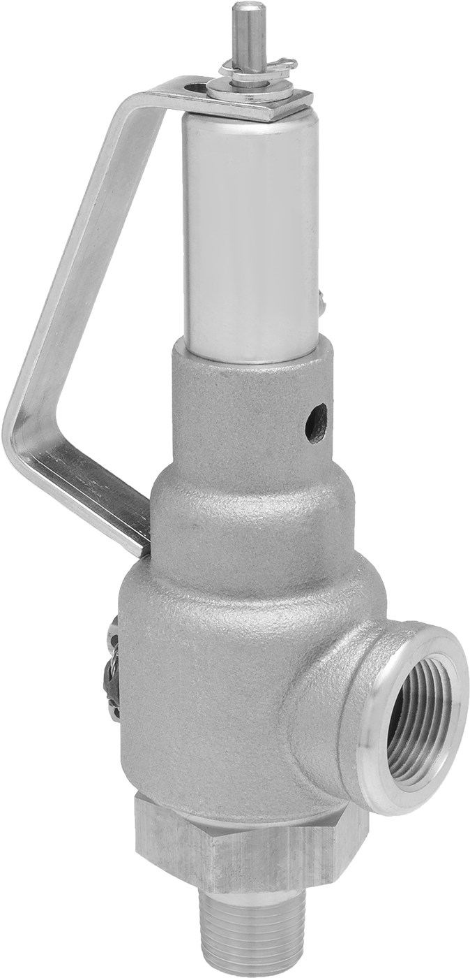 Valve With Swivel Test Lever