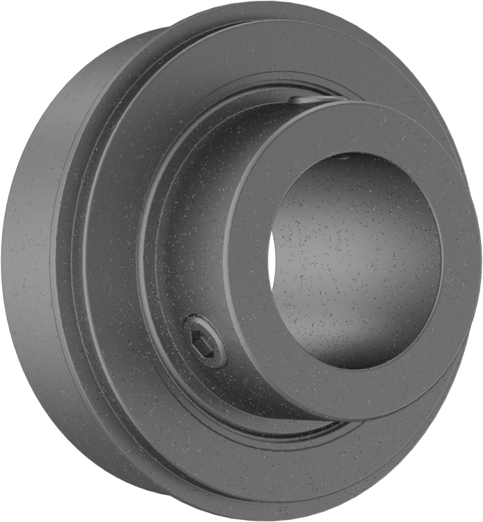 Ayar Vidası Mil Montajlı Bilyalı Rulman, Hızlı Montaj, Numara 7614-2RS, 7/8" Mil Çapı için