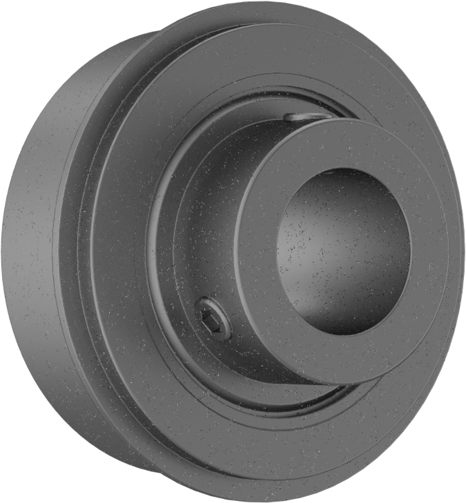 Ayar Vidası Mil Montajlı Bilyalı Rulman, Hızlı Montaj, Numara 7610-2RS, 5/8" Mil Çapı için