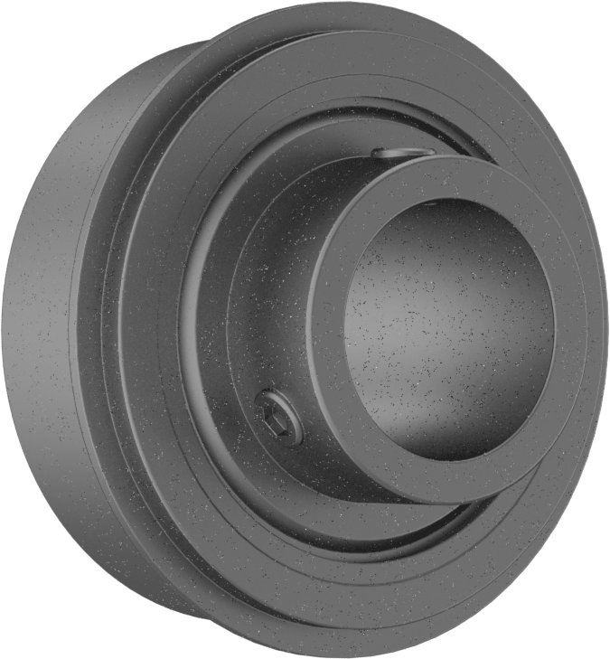 Ayar Vidası Mil Montajlı Bilyalı Rulman, Hızlı Montaj, Numara 7612-2RS, 3/4" Mil Çapı için