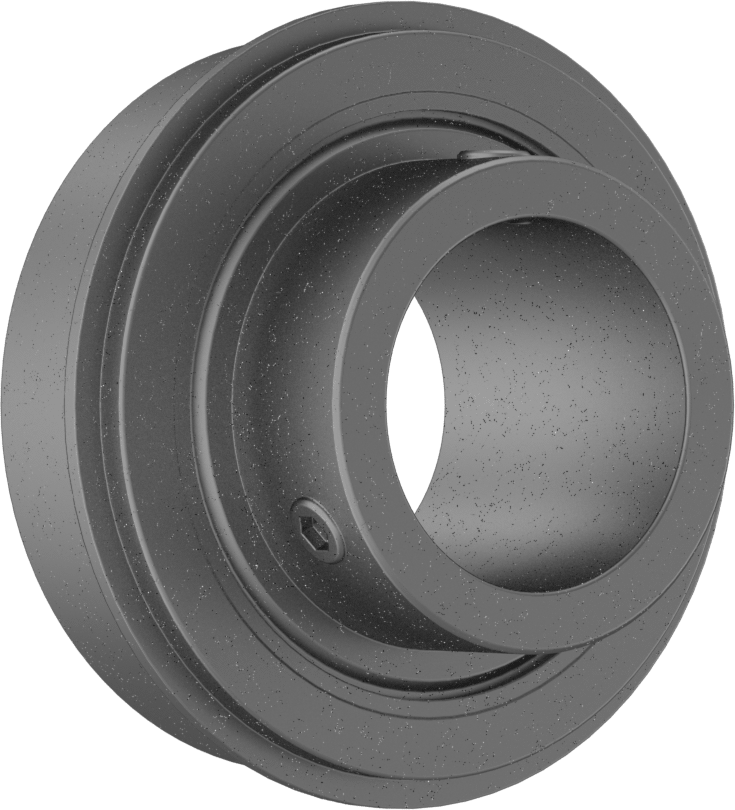Ayar Vidası Mil Montajlı Bilyalı Rulman, Hızlı Montaj, Numara 7620-2RS, 1-1/4" Mil Çapı için