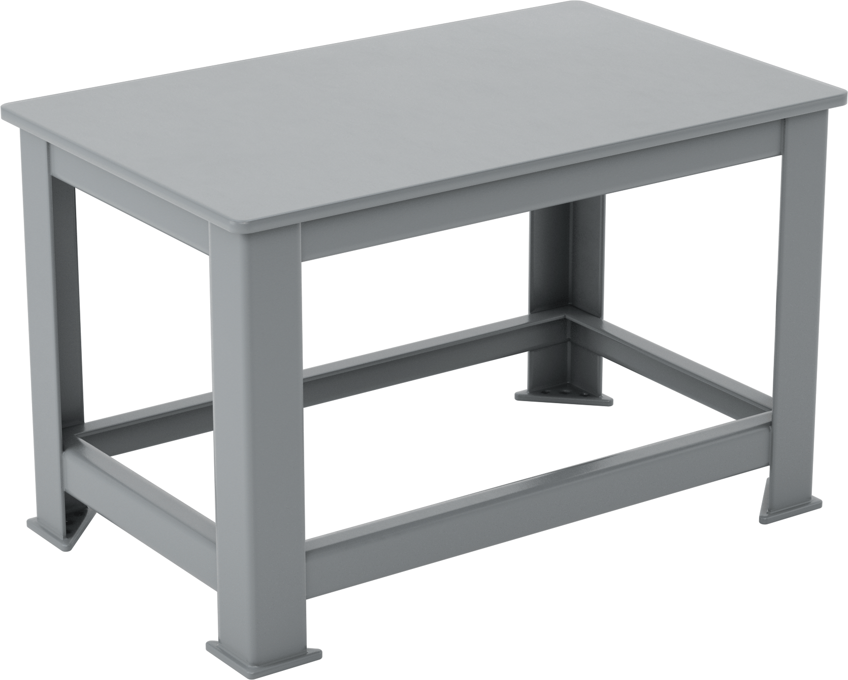 Ultra Düz Ekstra Ağır Hizmet Masası, 30“ Yükseklik x 48” Genişlik x 30" Derinlik