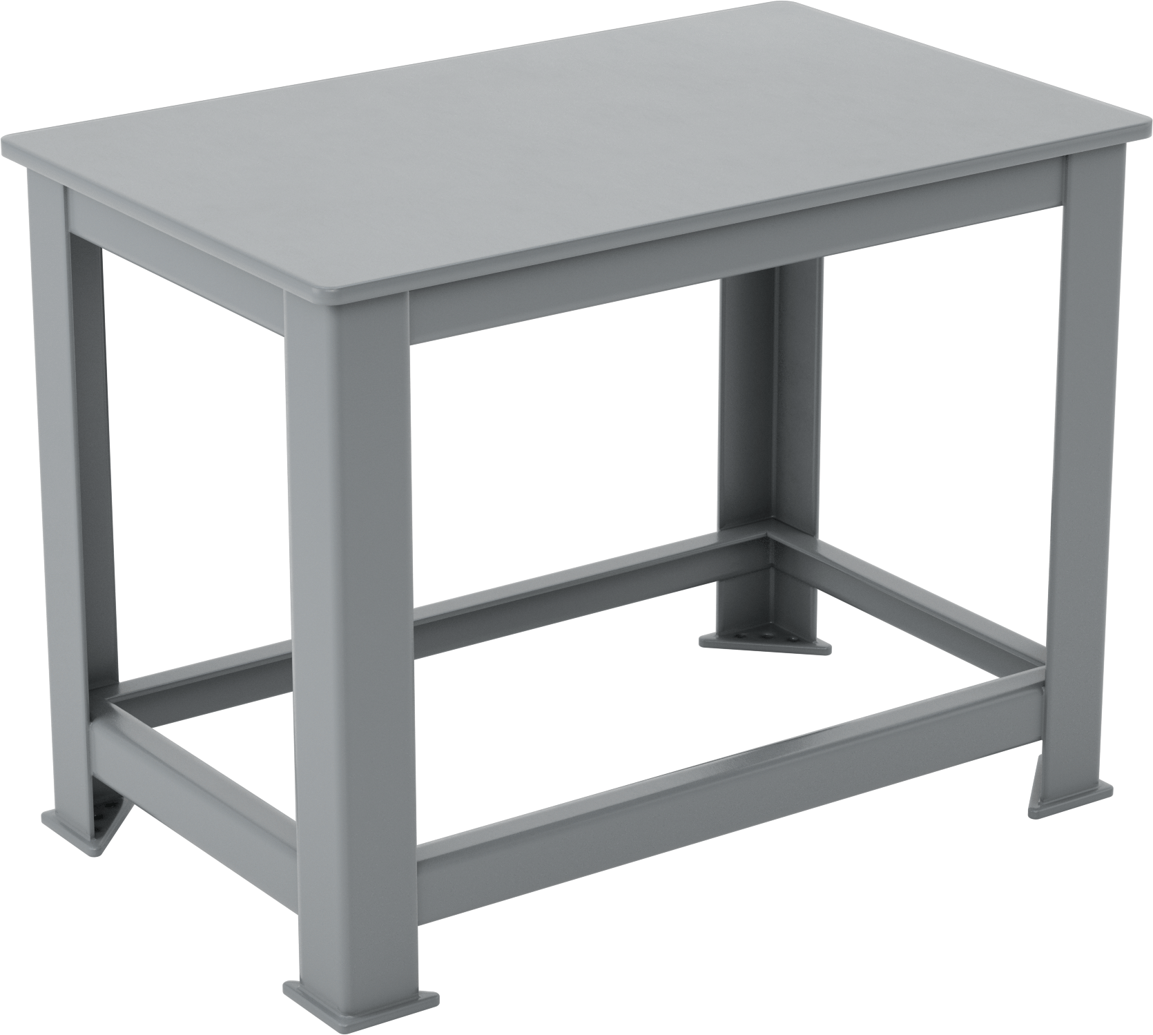 Ultra Düz Ekstra Ağır Hizmet Masası, 36“ Yükseklik x 48” Genişlik x 30" Derinlik