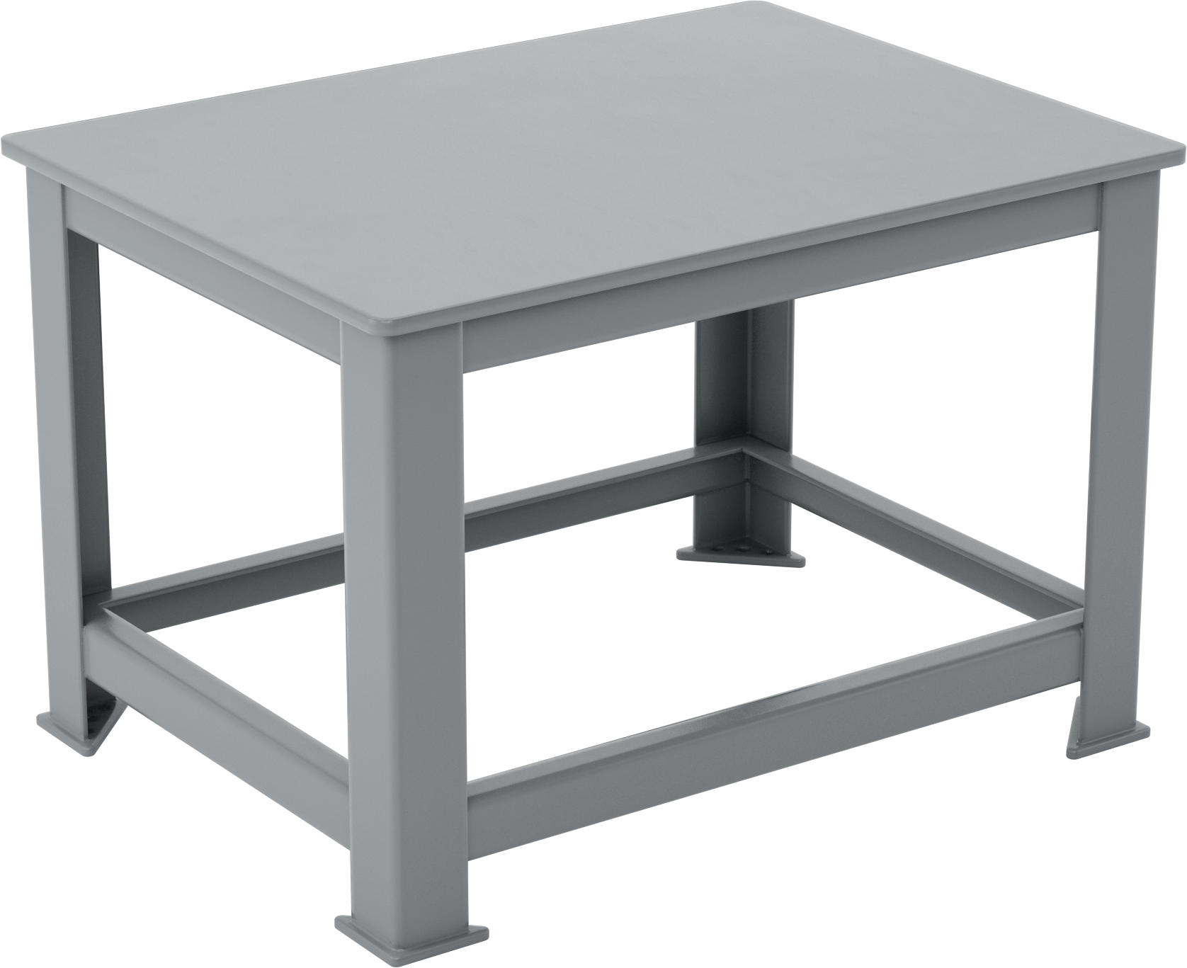 Ultra Düz Ekstra Ağır Hizmet Masası, 32“ Yükseklik x 48” Genişlik x 36" Derinlik
