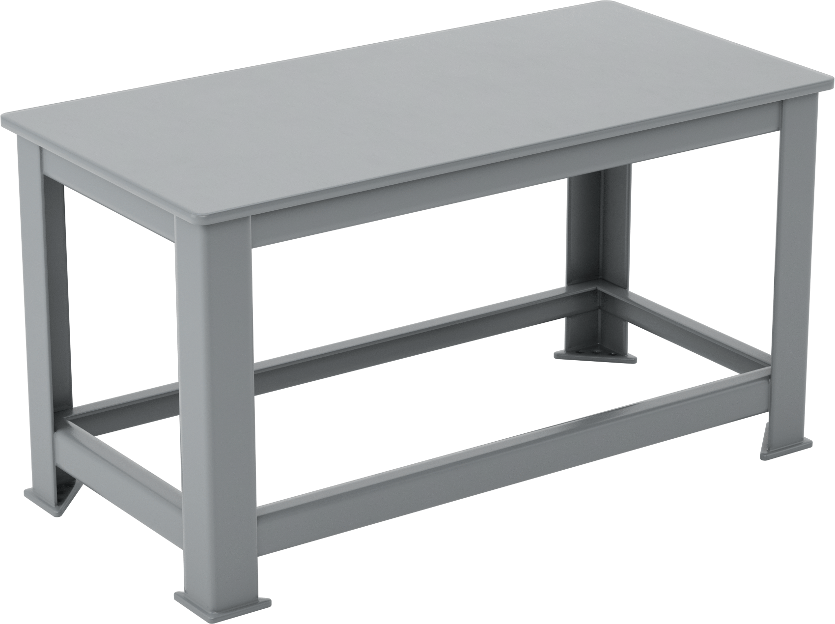 Ultra Düz Ekstra Ağır Hizmet Masası, 32“ Yükseklik x 60” Genişlik x 30" Derinlik