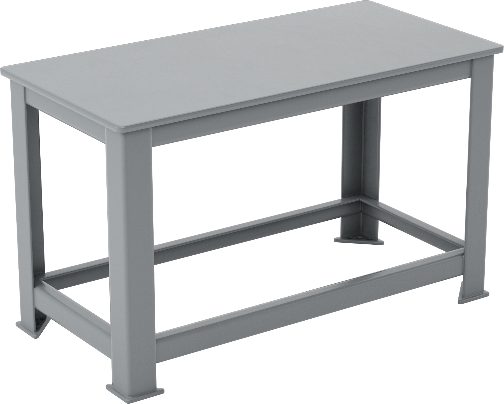 Ultra Düz Ekstra Ağır Hizmet Masası, 36“ Yükseklik x 60” Genişlik x 30" Derinlik