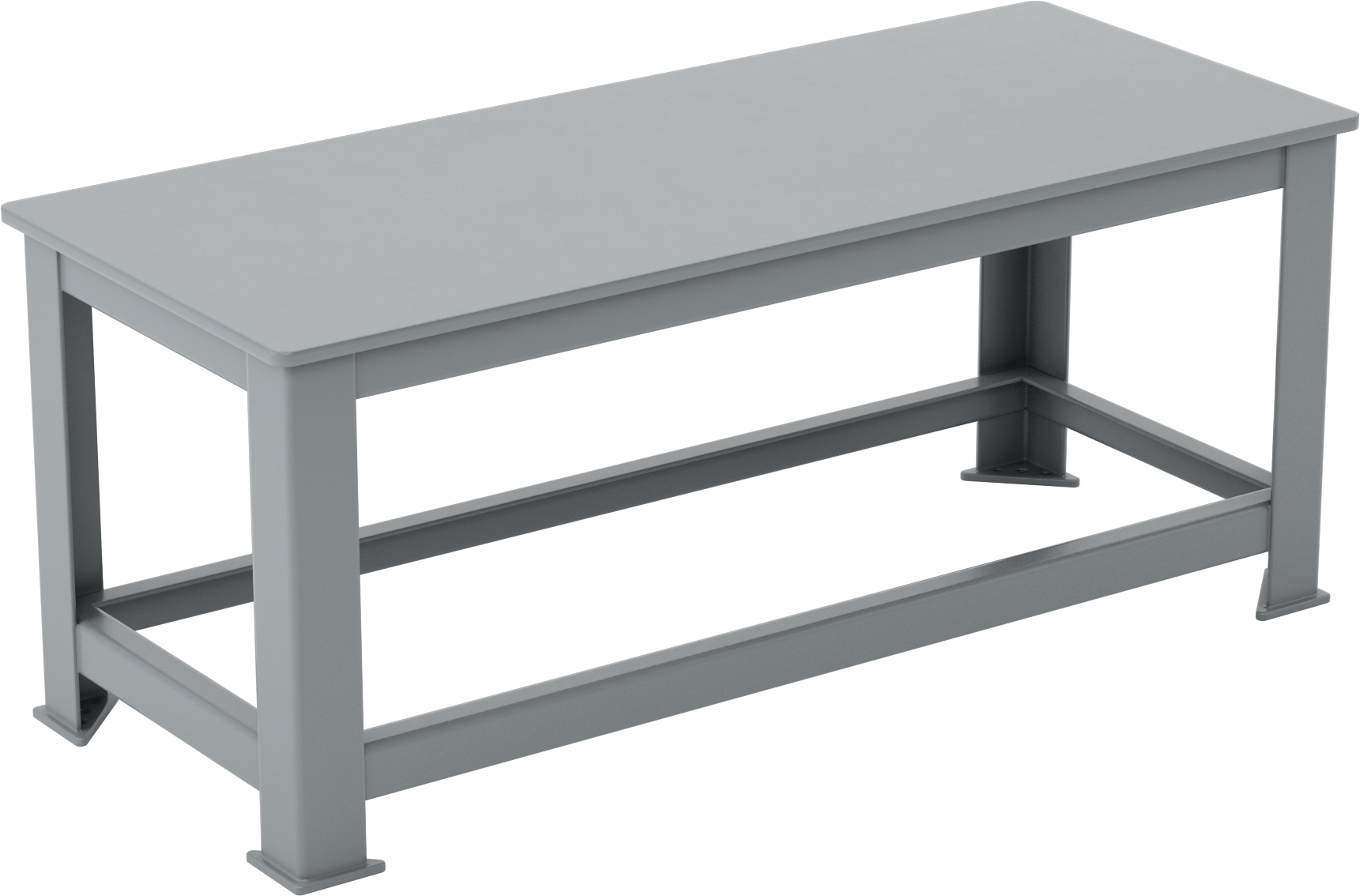Ultra Düz Ekstra Ağır Hizmet Masası, 30“ Yükseklik x 72” Genişlik x 30" Derinlik