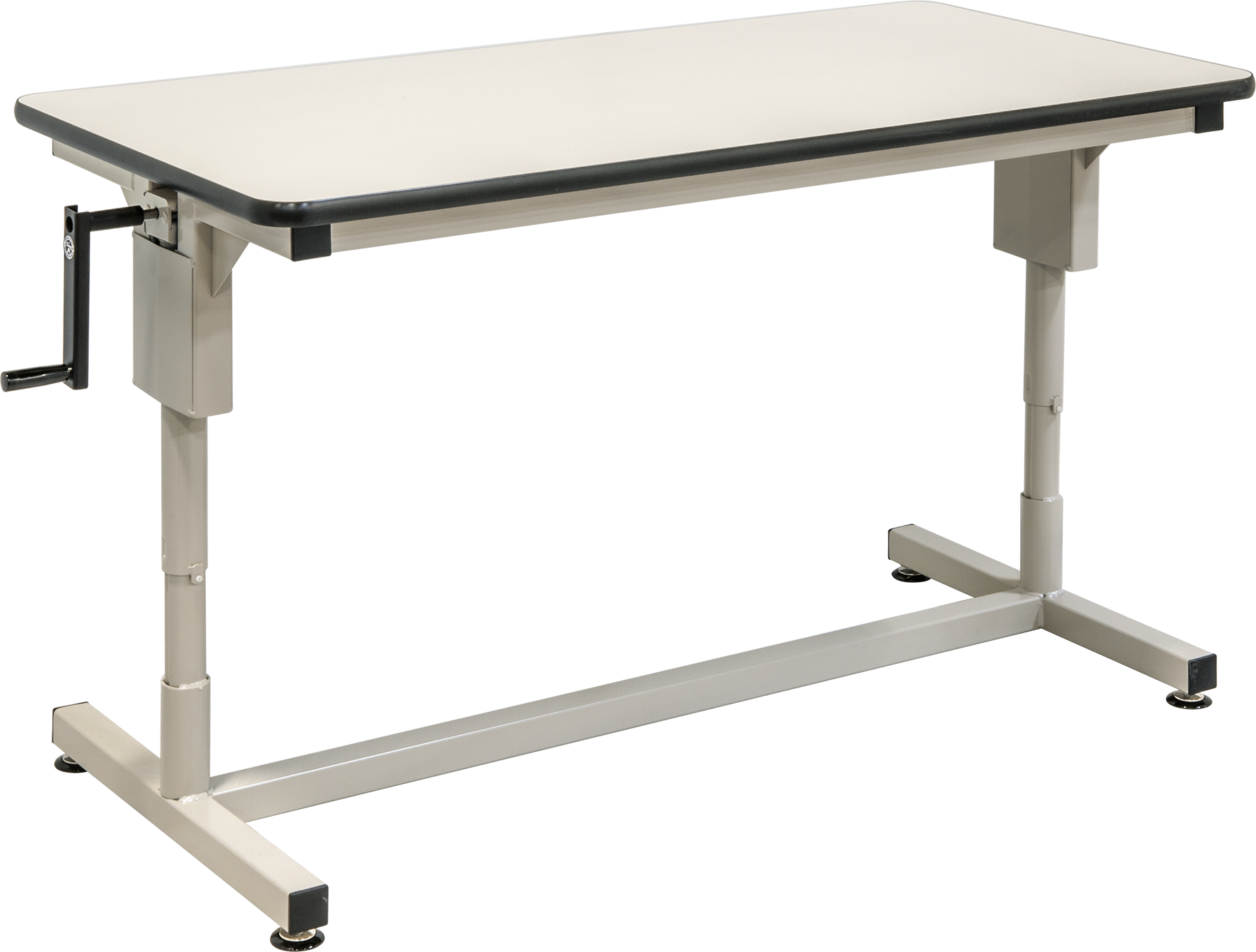 El Kolu ile Yüksekliği Ayarlanabilir Masa, Sabit, 30“-42” Yükseklik x 48“ Genişlik x 30” Derinlik