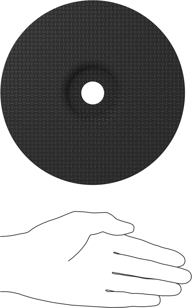 Açılı Taşlama Makineleri için Taşlama Diskleri, Çelik Boru Üzerinde Kullanım için, 7" Çap, 1/8" Kalınlık