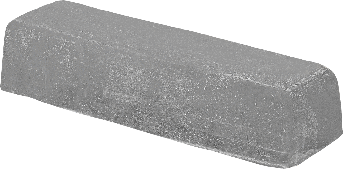Çelik ve Paslanmaz Çelik için Parlatma ve Cilalama Bileşiği, 40 Microns, Alüminyum Oksit, 1 lb.