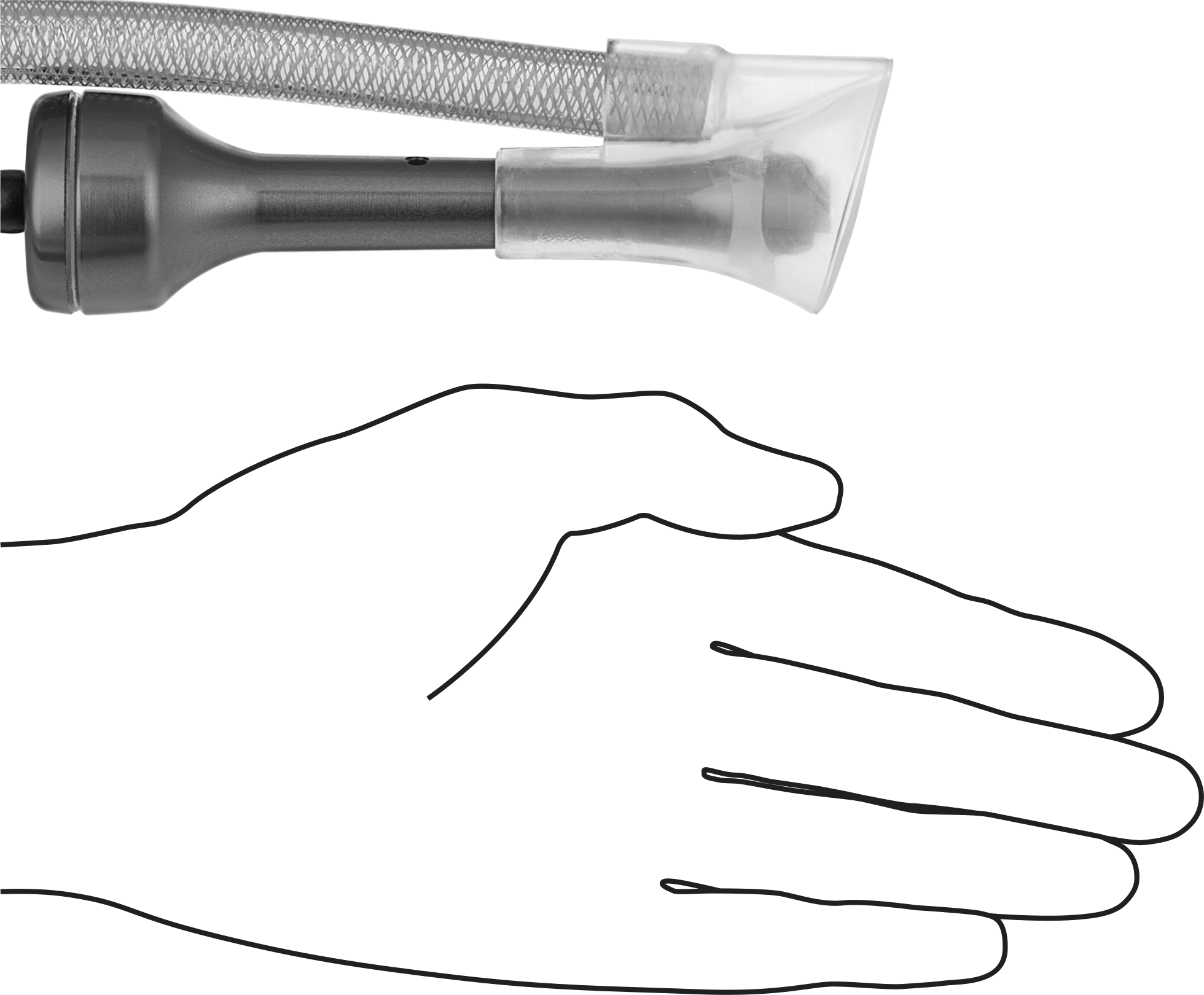 Uçlar ve Frezeler için Havalı Düz Die Grinder, Toz Kapağı ile, 35000 rpm Maksimum Hız, 1/8" şaft çapı için