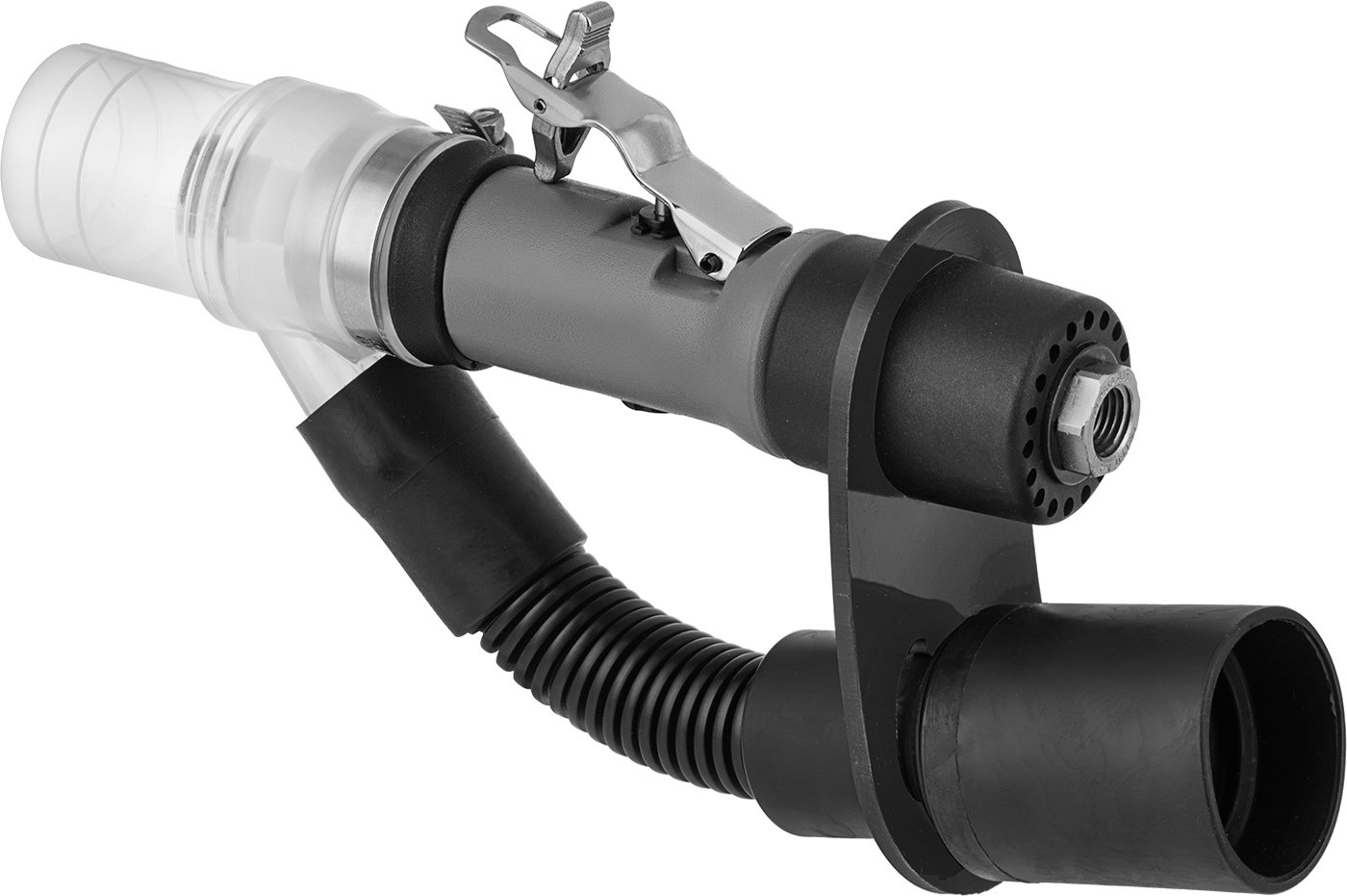 Uçlar ve Frezeler için Havalı Düz Die Grinder, Toz Kapağı ile, 25000 rpm Maksimum Hız, 1/4" Şaft Çapı için