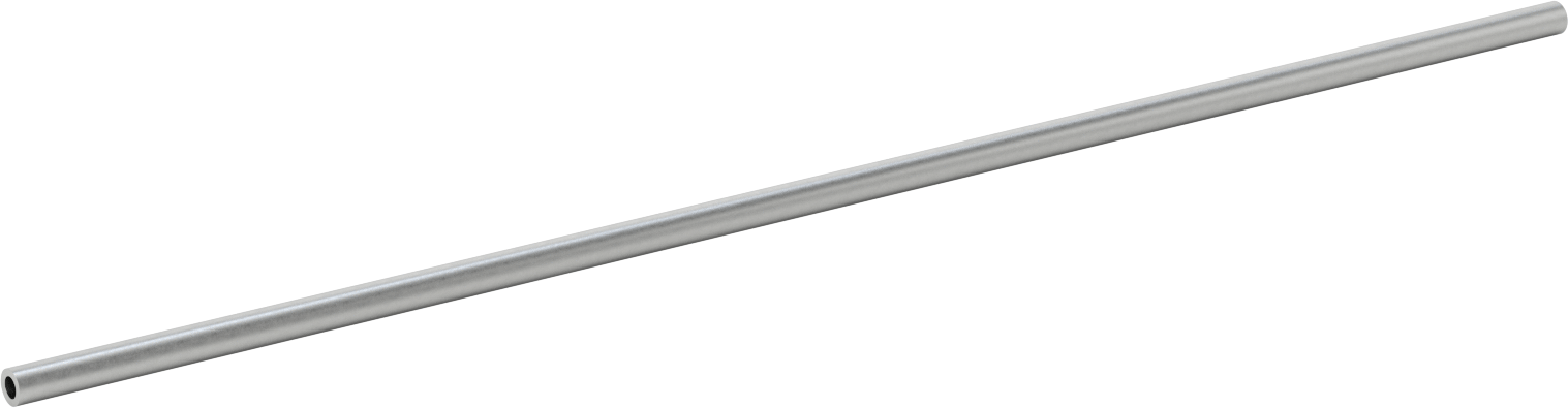 Kalın Cidarlı 304/304L Paslanmaz Çelik Dişsiz Boru, 3/8 Boru Boyutu, 3 Fit Uzunluk