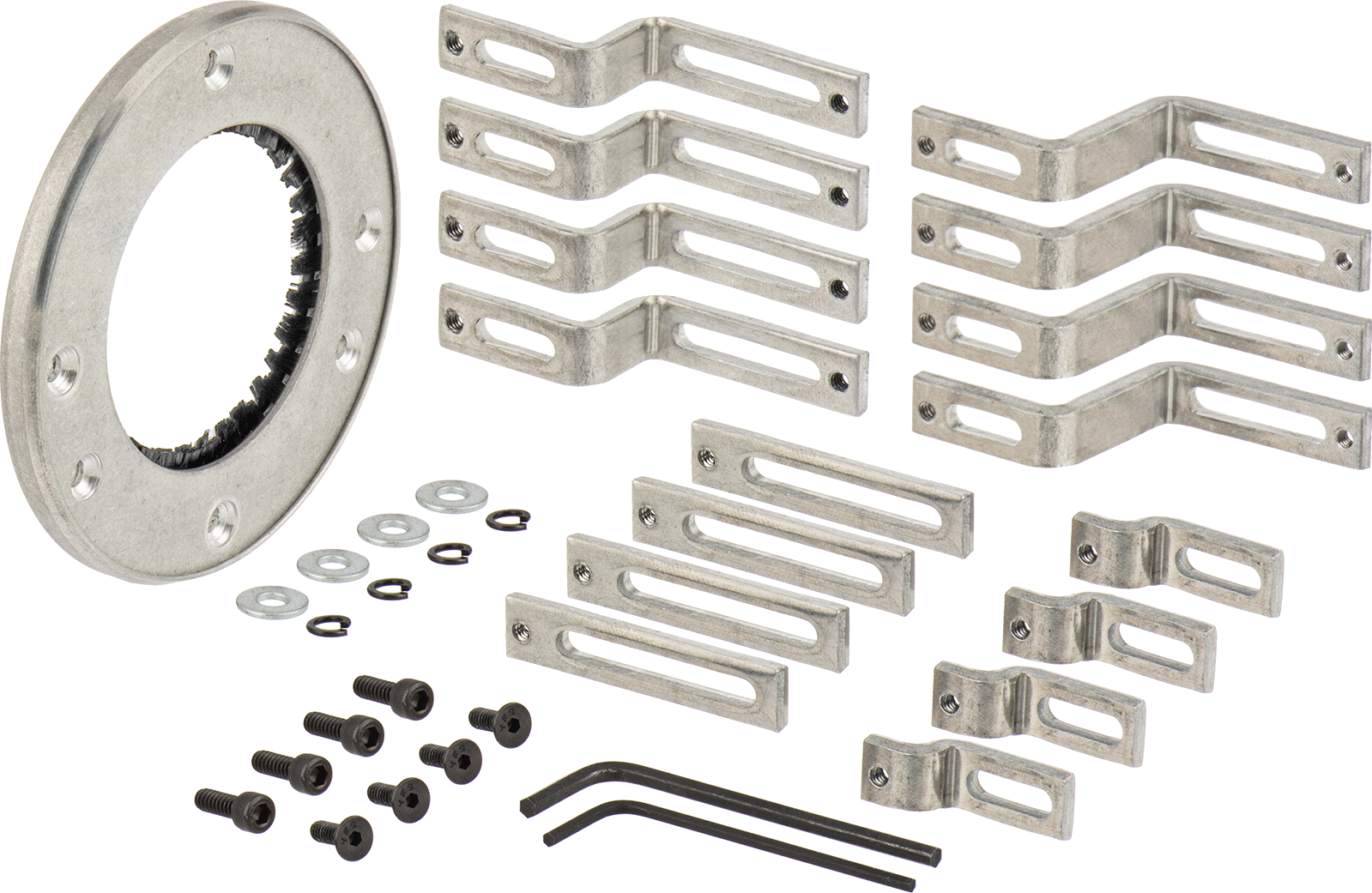 Mil Topraklama Halkası, Tek Parça, 2-1/8" Mil Çapı için