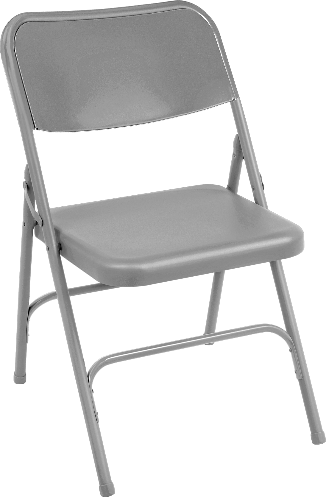 Katlanabilir Sandalye, 17“ Yükseklik x 16” Genişlik x 16" Derinlik Boyalı Çelik Koltuk