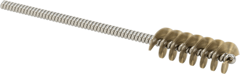Düşük Çizilme Özelliğine Sahip Fırça, Büküm, 3/8“ Çap 1” Uzunlukta Fırça
