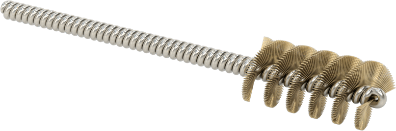 Düşük Çizilme Özelliğine Sahip Fırça, Büküm, 1/2“ Çapında 1” Uzunlukta Fırça