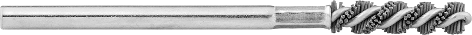 Zımpara Tüp Fırçası, Yuvarlak Şaft, 1/4" Fırça Çapı, Esnek Kıl