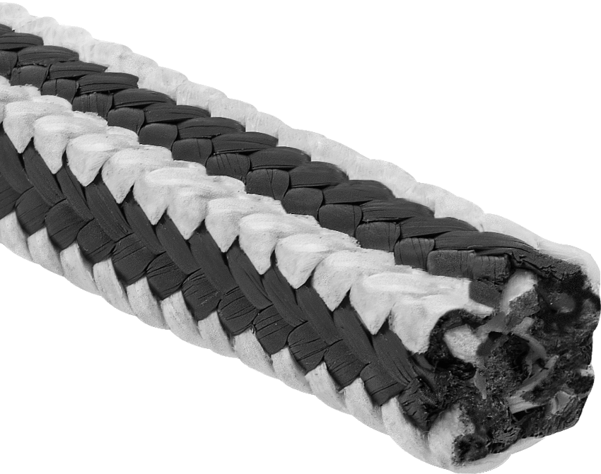 Aşınmaya ve Kimyasallara Dayanıklı Salmastra Contası, Isı Dağıtıcı, 1/4" Kare