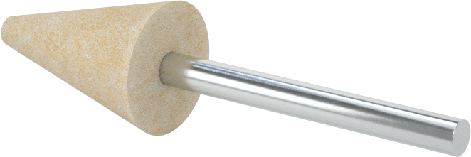 Parlatma Bobi, Yumuşak, Düz Uçlu Konik, 1/2“ Çap x 3/4” Uzun Baş