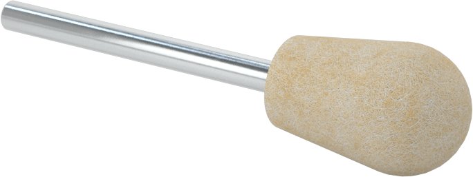 Parlatma Bobi, Yumuşak, Yuvarlak Uçlu Armut, 1/2“ Çap x 3/4” Uzun Baş