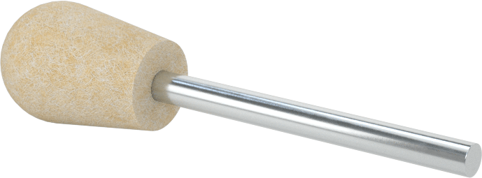 Parlatma Bobi, Ekstra Sert, Yuvarlak Uçlu Armut, 1/2“ Çap x 3/4” Uzun Baş