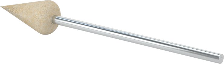 Parlatma Bobi, Orta, Sivri Uçlu Damla Şekli, 3/8“ Çap x 3/4” Uzunluk Başlık