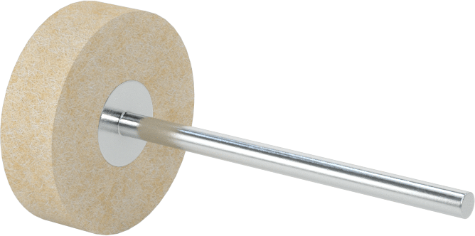 Parlatma Bobi, Orta, Düz Kenarlı Disk, 7/8“ Çap x 1/4” Uzun Baş