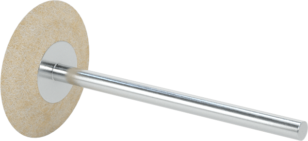 Parlatma Bobi, Sert, Konik Kenarlı Disk, 3/4“ Çap x 3/16” Uzun Baş