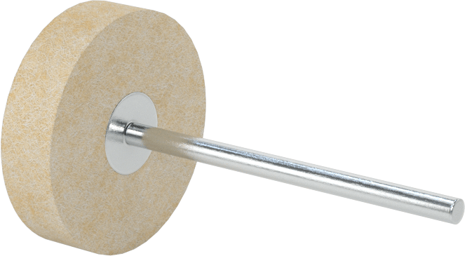 Parlatma Bobi, Sert, Düz Kenarlı Disk, 1“ Çap x 1/4” Uzun Baş