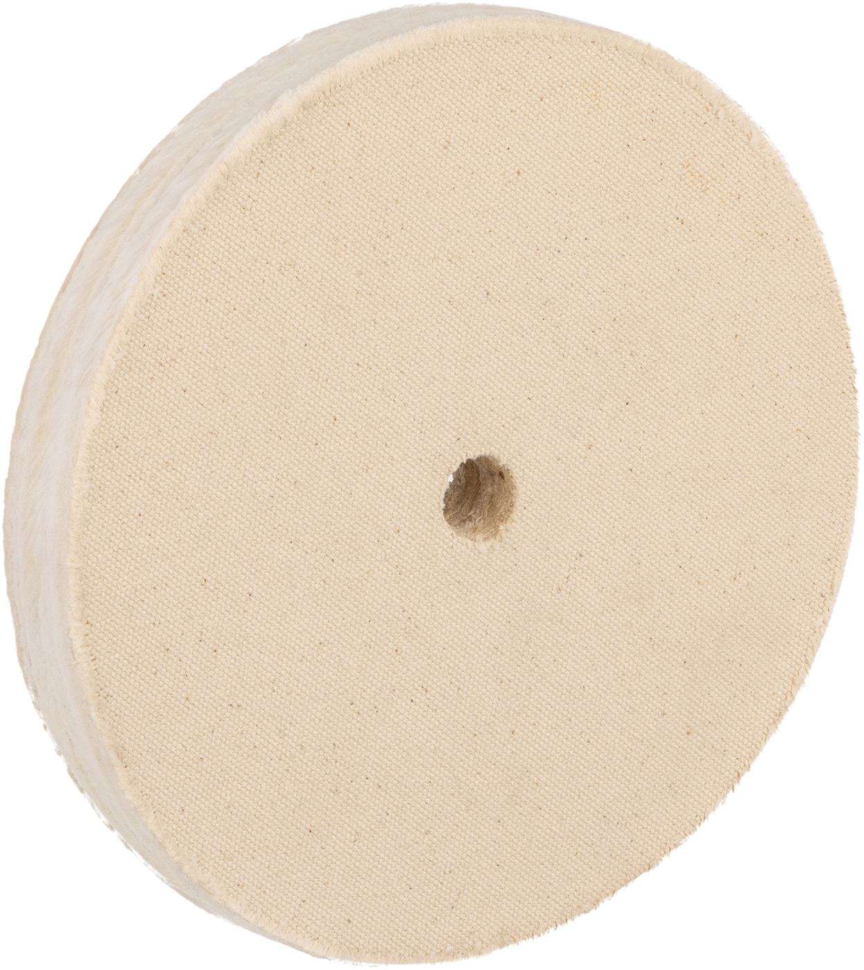 Düz Yüzeyler için Agresif Parlatma Tekerleği, 8“ Çap x 1” Kalınlık, 1/2" Mil Deliği