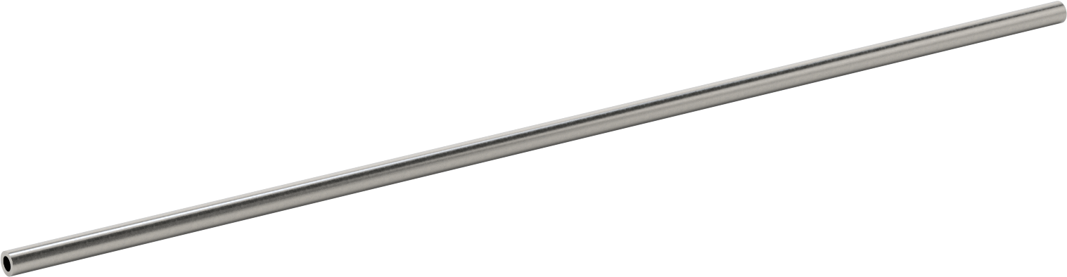 Kalın Duvarlı 316/316L Paslanmaz Çelik Dişsiz Boru, 3/8 Boru Boyutu, 3 Fit Uzunluk