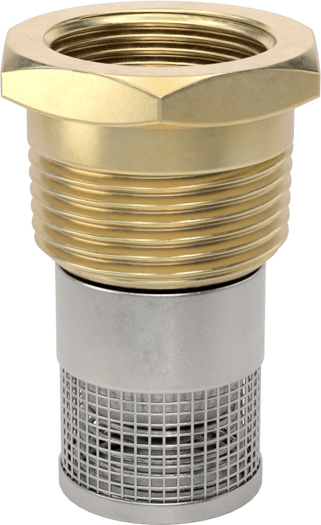 Vakum Kesici, Pirinç Gövde, 1 NPT Erkek x 3/4 NPT Dişi