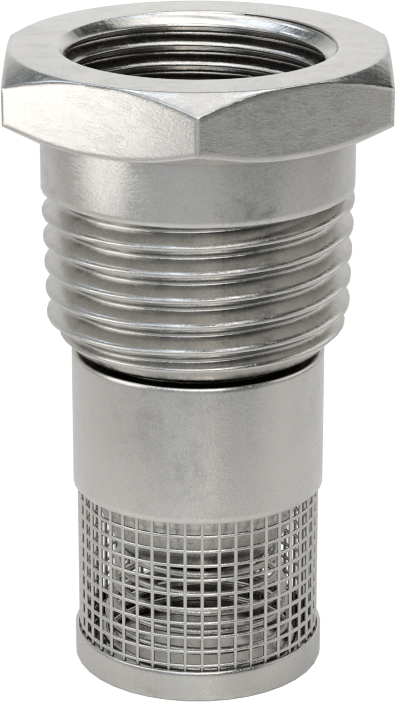 Vakum Kesici, 303 Paslanmaz Çelik Gövde, 1/2 NPT Erkek x 3/8 NPT Dişi