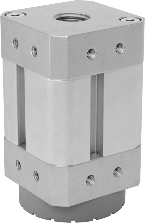 Pnömatik Manyetik Tutucu, Sürtünme Halkalı, 70 mm x 40 mm x 40 mm Toplam