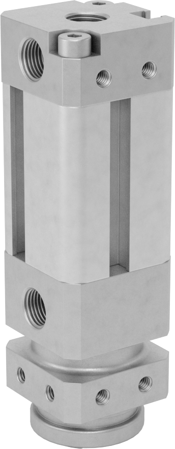 Pnömatik Manyetik Tutucu, Yüksek Sıcaklık için Ağır Yük, 99 mm x 30 mm x 30 mm Toplam