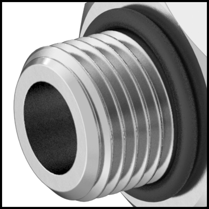 Metric Male Threads with Gasket