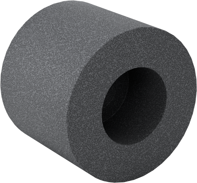 Metaller için İç Çaplı Takım Odası Taşlama Tekerleği, 32A Gri - Vbe Bağlantı, 1-1/4" Çap, 1" Kalınlık