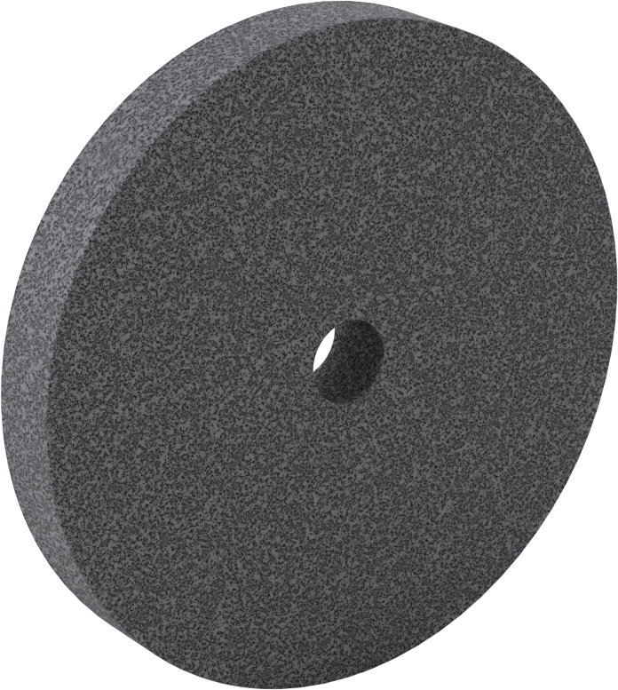 Metaller için İç Çaplı Takım Odası Taşlama Tekerleği, 37C Gri - Vmt Bond, 4" Çap, 1/2" Kalınlık