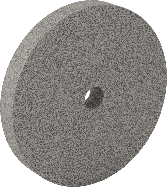 Metaller için İç Çaplı Takım Odası Taşlama Tekerleği, 39C Gri - Vmt Bond, 4" Çap, 1/2" Kalınlık