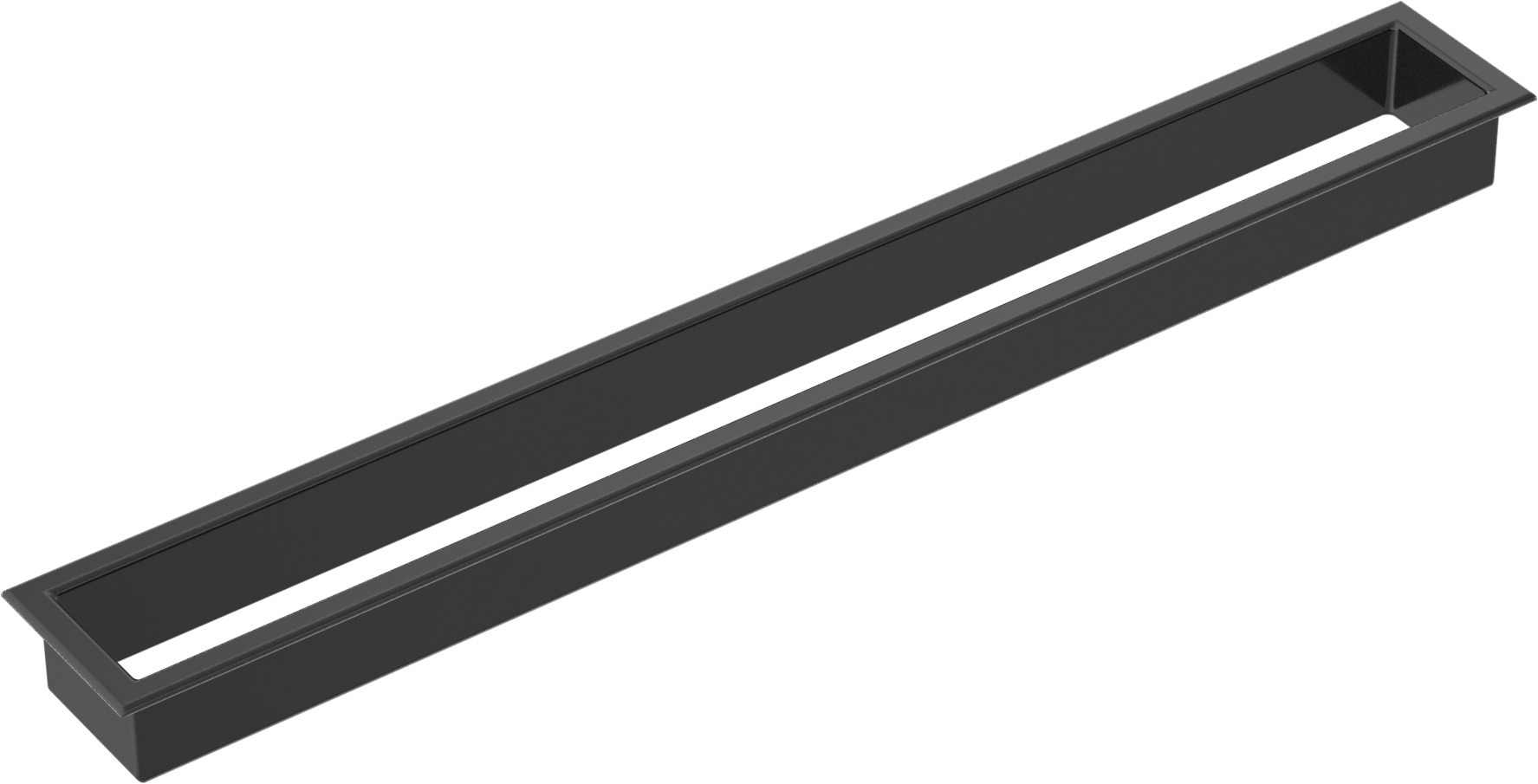 Plastik Mobilya Grometi, 17“ Uzunluk x 1,75” Genişlikte Delik için